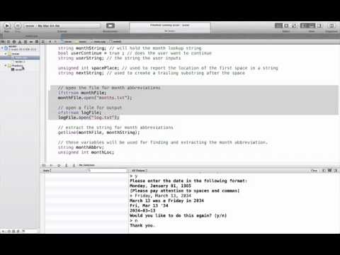 Accessing files in xcode