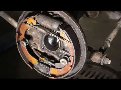 How to replace brake shoes Toyota Corolla(FULL). Rear drum. Years 1990 to 2005