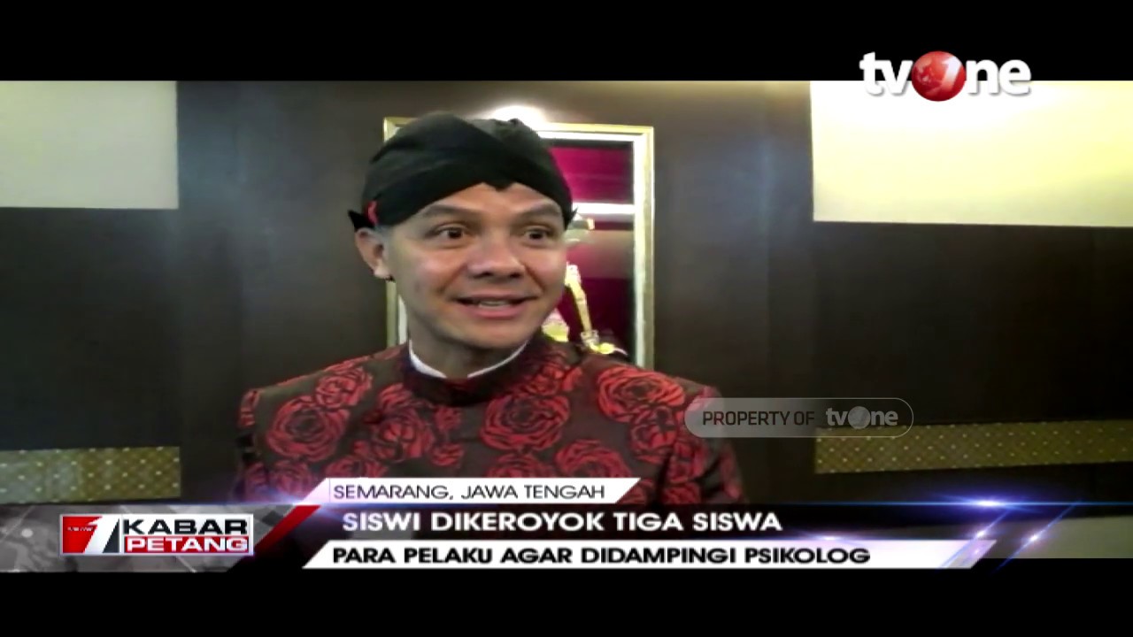 Respon Ganjar Pranowo Terkait Kasus Perundungan Siswi di Jateng | tvOne