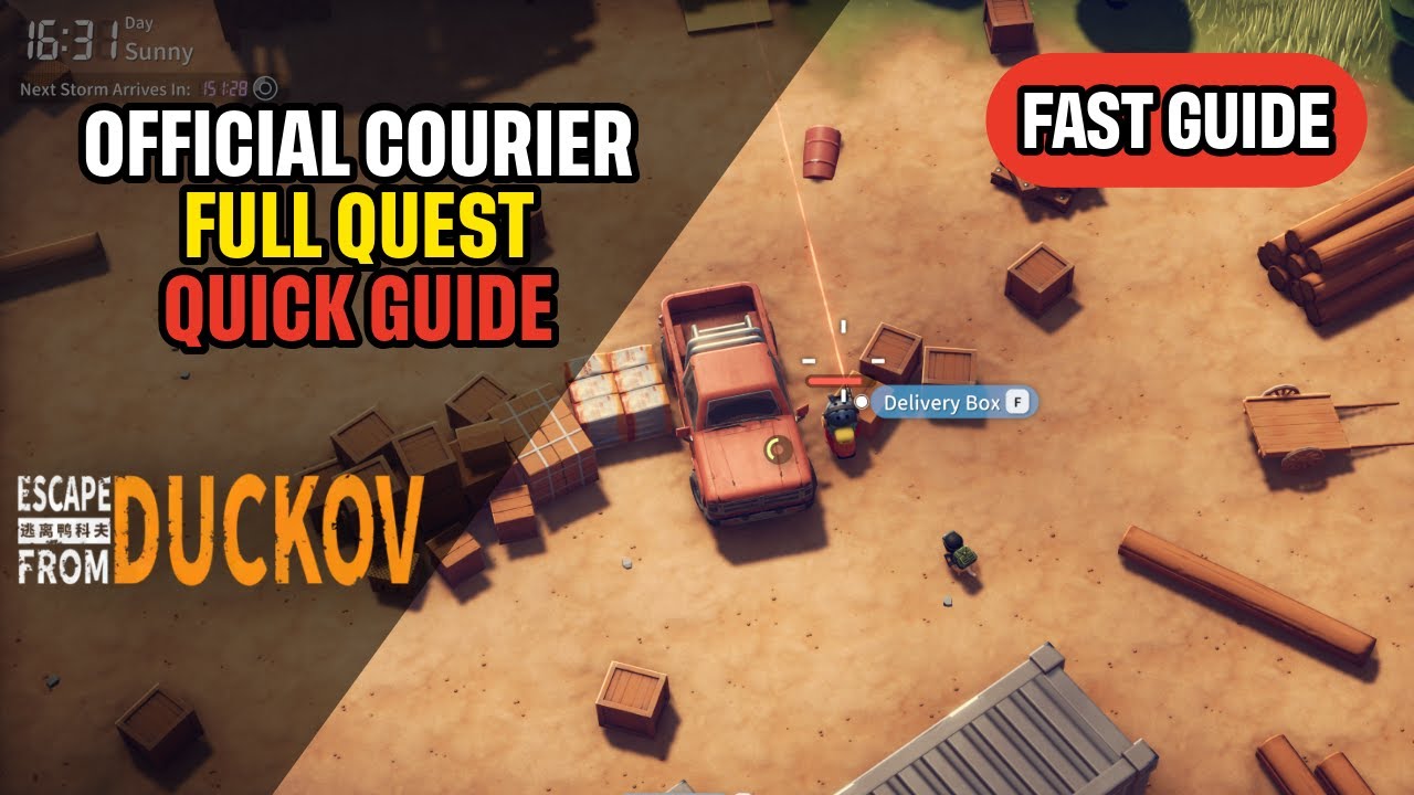Escape From Duckov - Official Courier Quick Guide - YouTube