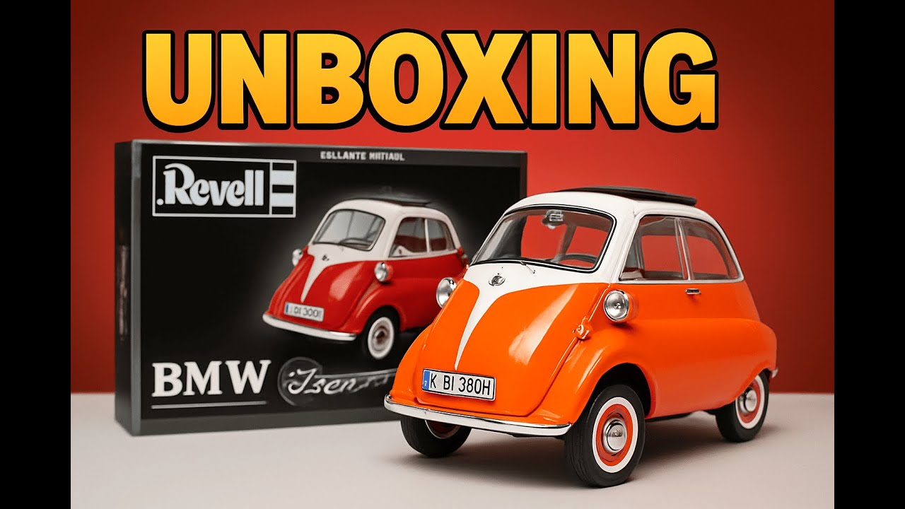 Unboxing & Builds: BMW Isetta 1:16 Revell (art. 07735) - YouTube