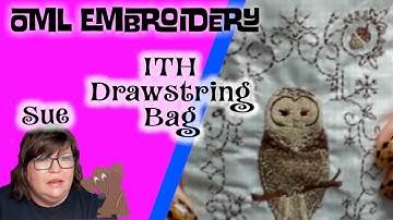 ANITA GOODESIGN Wonderland:  ITH in the hoop drawstring bag