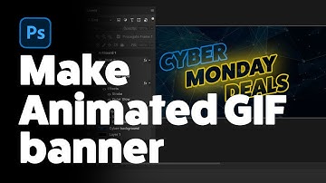 How to Create an Animated GIF Banner in Photoshop 2025 | Step-by-Step Animation Tutorial