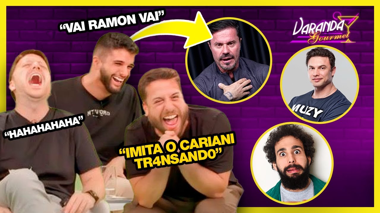 IGORFINA FEZ TODO MUNDO CHORAR DE RIR COM AS IMITAÇÕES! | VARANDA GOURMET