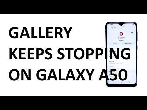 Gallery keeps stopping on Samsung Galaxy A10. Here’s the fix.