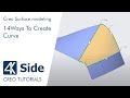 PTC Creo 4.0 tutorial: 14 Ways To Create Curve