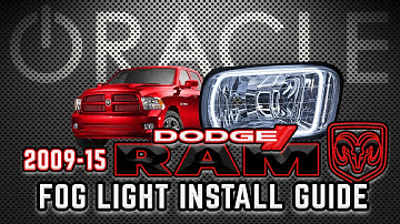 ORACLE Lighting Fog Light Install Guide - 2009-15 Dodge Ram Fog Lights