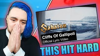 THIS WAS EMOTIONAL | Australian Reacts to Sabaton - Cliffs of Gallipoli