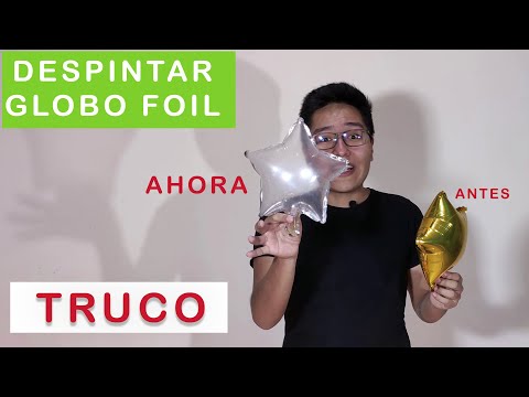 ✅ COMO DESPINTAR UN GLOBO FOIL? 🎈 TRUCO