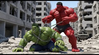 HULK vs RED HULK EPIC BATTLE! : However SANDSTORM: The Ultimate Showdown come!