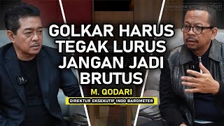 GOLKAR HARUS BUKTIKAN KOMITMEN DUKUNG PEMERINTAHAN PRABOWO - GIBRAN | M. QODARI