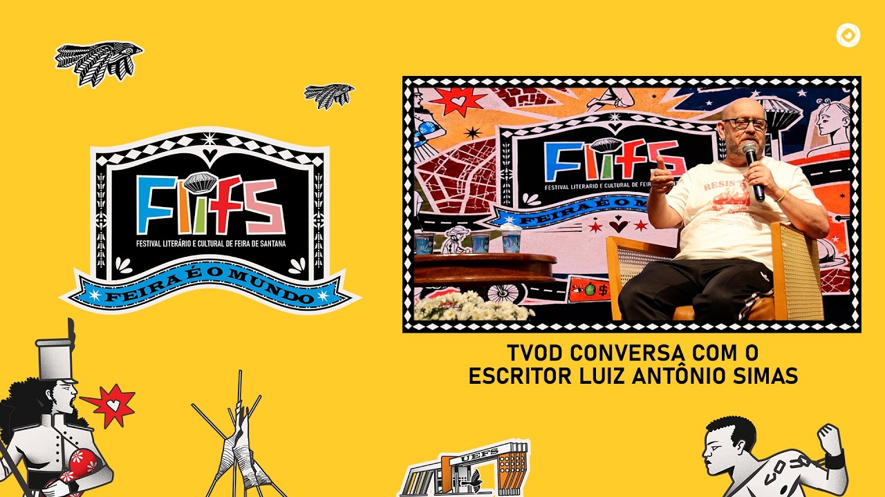 FLIFS: TVOD CONVERSA COM O ESCRITOR LUIZ ANTÔNIO SIMAS