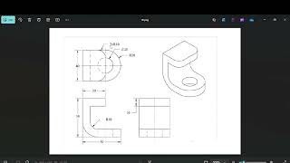 SolidWorks Beginner Exercise 18 in Tamil | CAD Modeling Tutorial