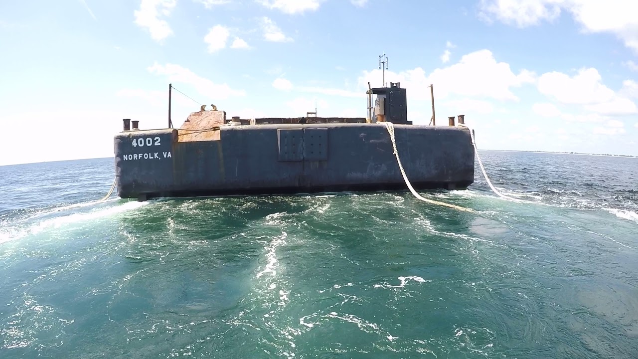 2018 06 03 GRIMDEEPER Kendall J  Hebert Towing Scow4002 to Placement Area