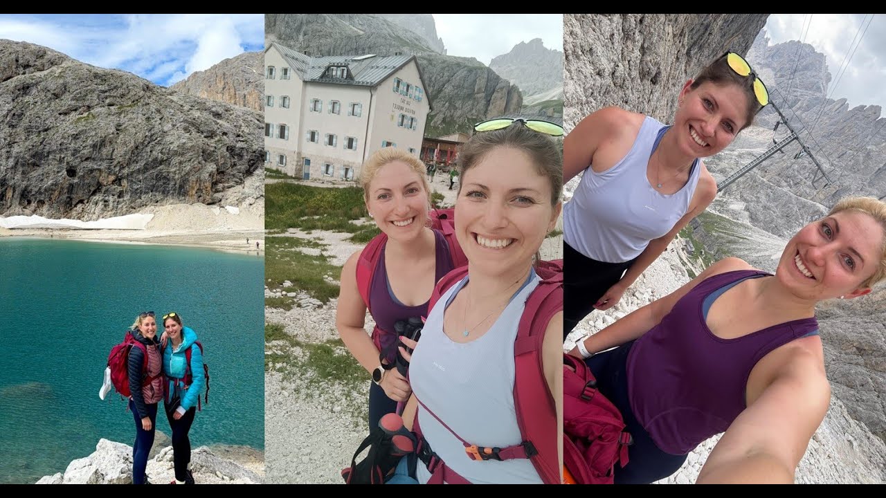 Two-day Dolomites hiking: Lago di Antermoia & Vajolet Towers (Rifugio Vajolet)