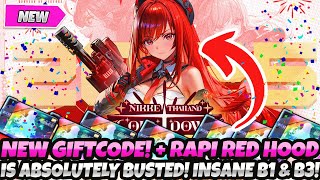 *RUN FAST! NEW GIFT CODE* + RAPI RED HOOD IS GOD TIER! SHOWCASE! INSANE DPS! CRAZY MECHANICS! (Nikke