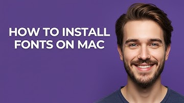 How To Install Fonts On Mac - GUIDE!