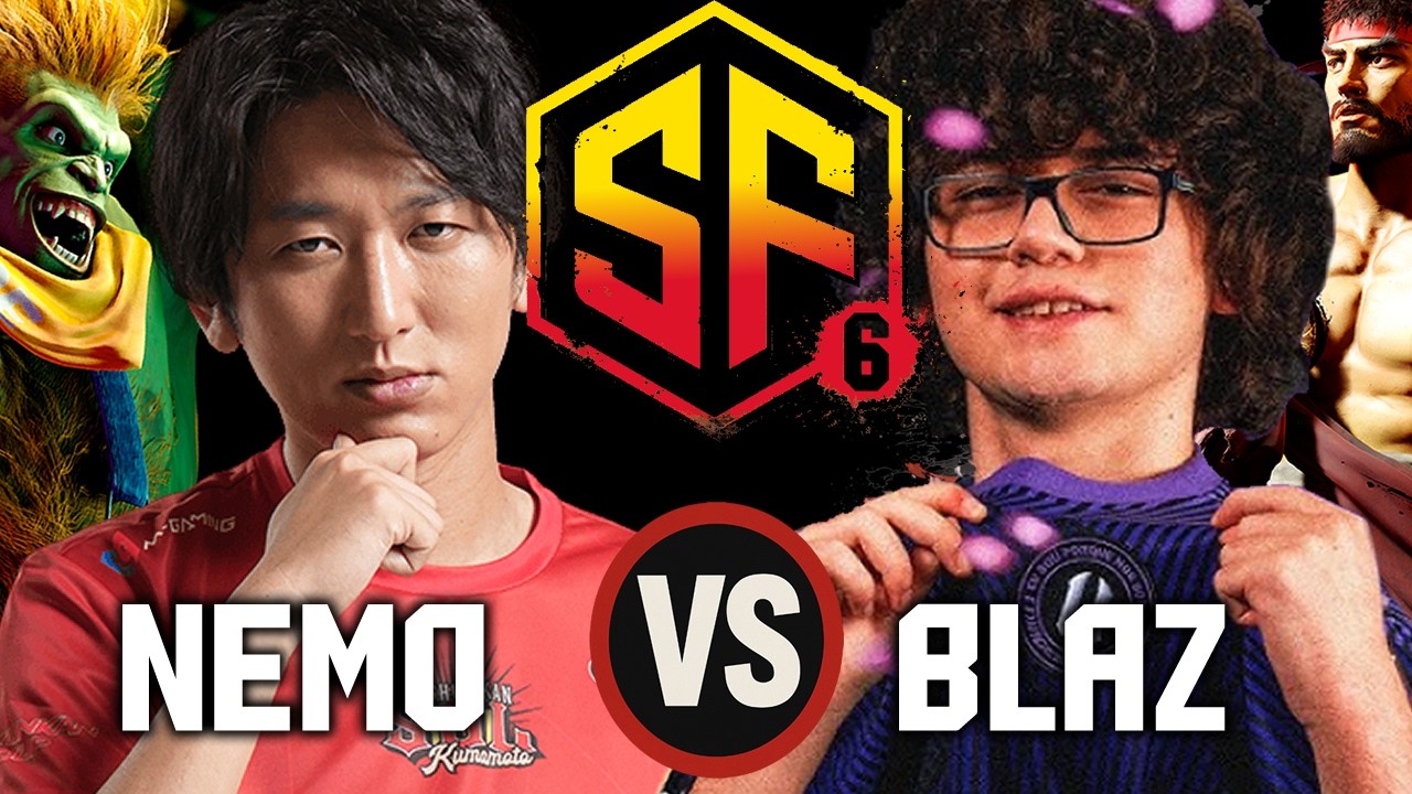 SF6 Ryu (BLAZ vs NEMO) Blanka🔥Street Fighter 6