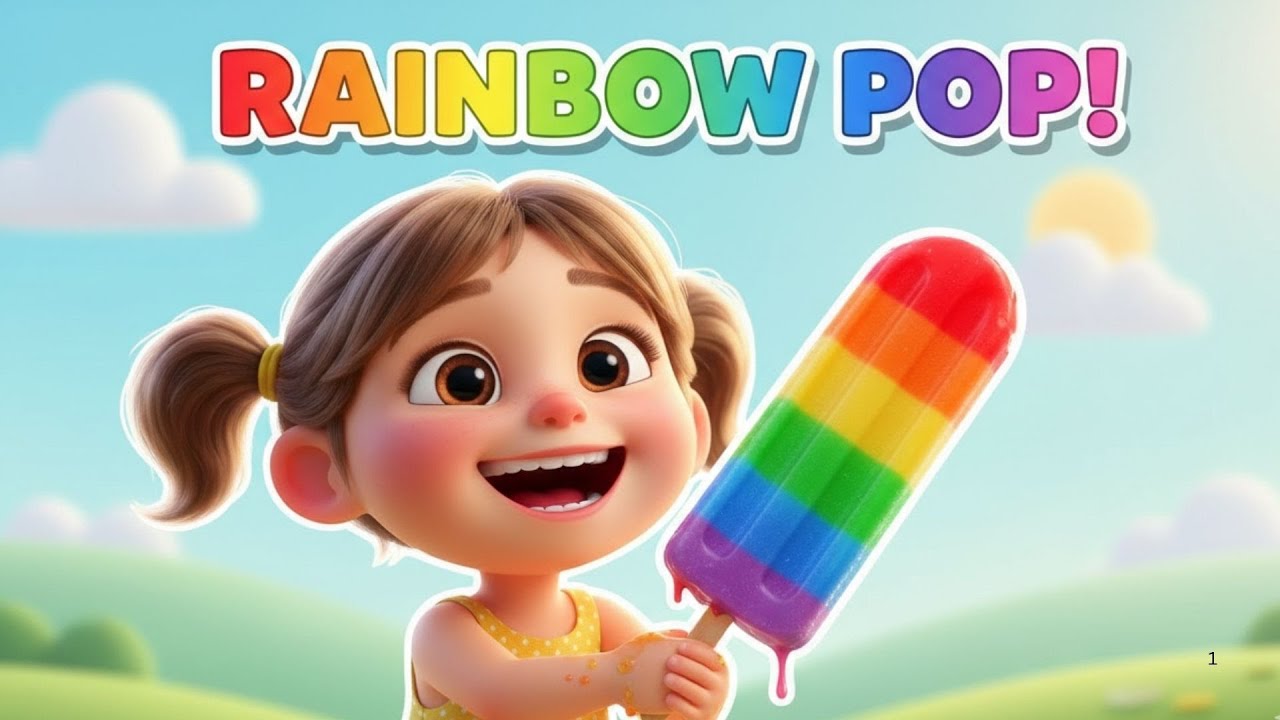 Rainbow Popsicle Song 🌈🍦 | Summer Fun Song for Kids
