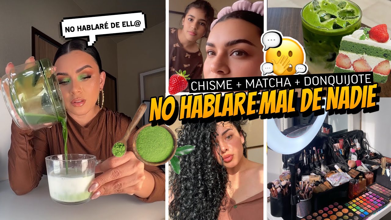 NO HABLARE MAL DE NADIE!😶 | Preparé matcha tradicional JAPONES 🍵🌿 y fui a DON QUIJOTE🇯🇵