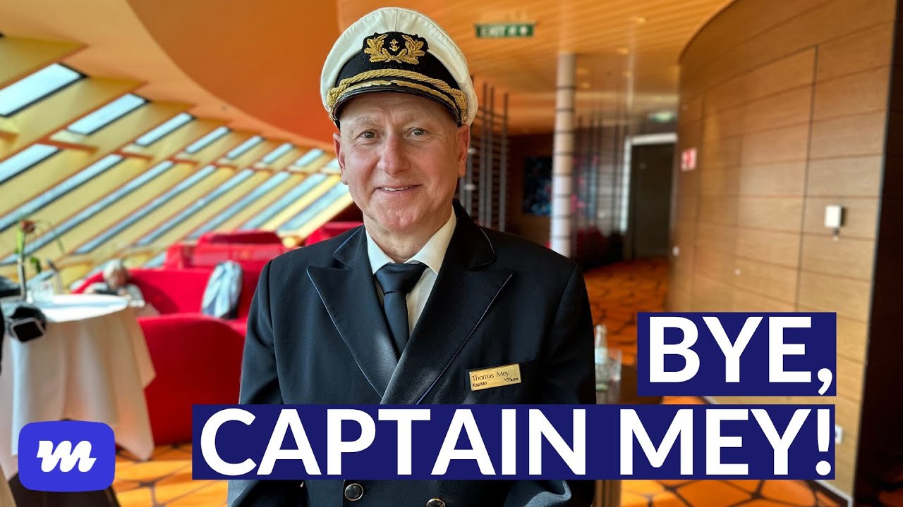 AIDA-Kapitän Thomas Mey geht nach 47 Jahren auf See in Rente
