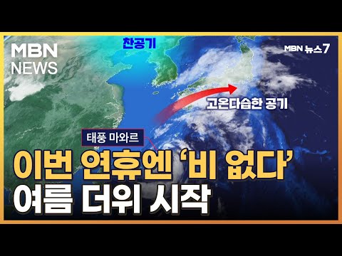 주말부터 푹푹 찌는 본격 '여름 더위'…엘니뇨에 7~8월 '물 폭탄' 올 수도 [MBN 뉴스7]