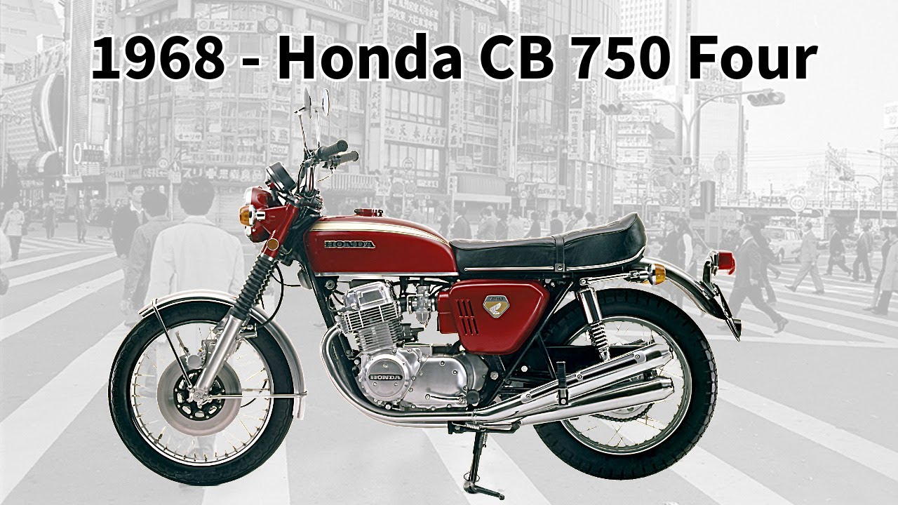 1968 - Honda CB 750 Four - YouTube
