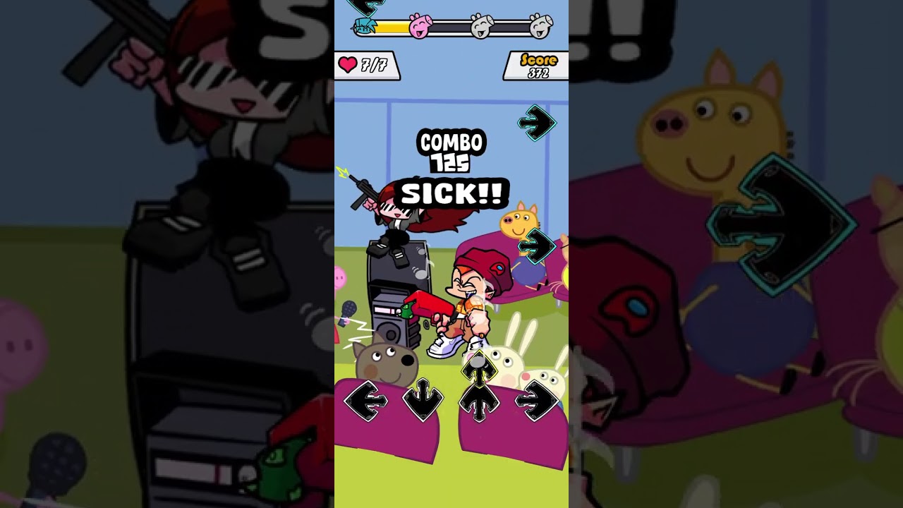 Peppa pig story in beat battle 