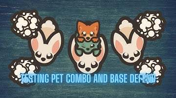 Taming.io- Testing Different Pet Combo and Base Defend!