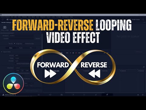 Forward/Reverse Looping Video Effect in Davinci Resolve