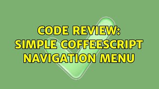 Famous Code Review: Simple CoffeeScript navigation menu Net Worth