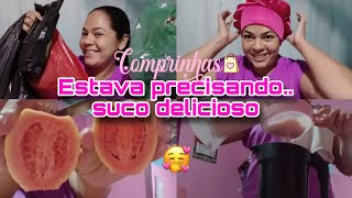 COMPREI ROUPAS E ACESSÓRIOS / FIZ SUCO DE  GOIABA COM LEITE 🛍🥤🤭
