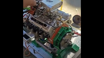 V8 engine model #enginemodel #v8engine #v8enginemodel #v8 #enginediy #engine #miniengine #diy