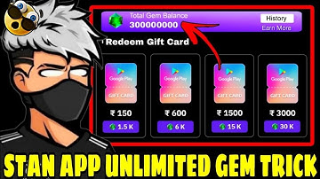 Stan app se diamond kaise le || Free redeem code app 2023|| How to get unlimited gems in stan app