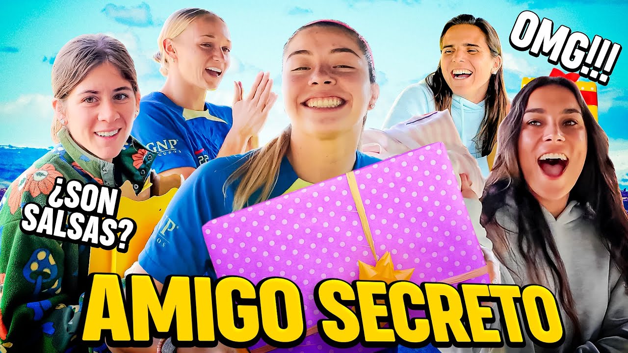 INTERCAMBIO DE REGALOS DE TODO EL EQUIPO😂