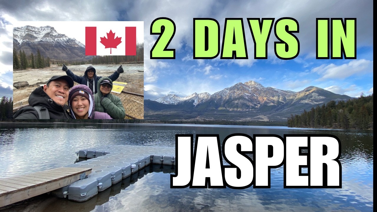 Видеоблог о двух днях в Джаспере | Центр города + озера + горы + водопады | Список желаний выполнен!