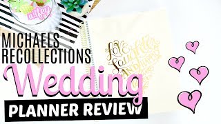 🔔 Michaels - Recollections Creative Year - Wedding Planner Review @SimplySarahMarie