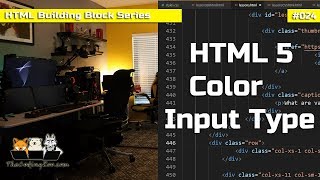 Celebrity HTML 5 Color Input - HTML Building Blocks Lesson 24 Wealth
