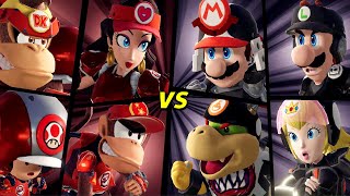 Mario Strikers: Battle League - Team Mario vs. Team Pauline (Hard CPU)