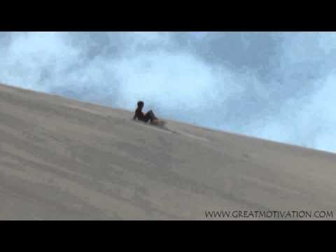 Sandboarding in Namibia - Pick Yourself Up