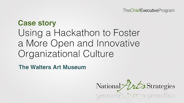 Using a Hackathon to Foster a More Open and Innovative Organizational Culture