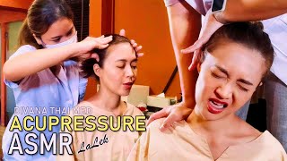 Fix Tight Shoulder with Acupressure by Thai doctor | Relaxing chat [ASMR Soft Spoken] screenshot 3