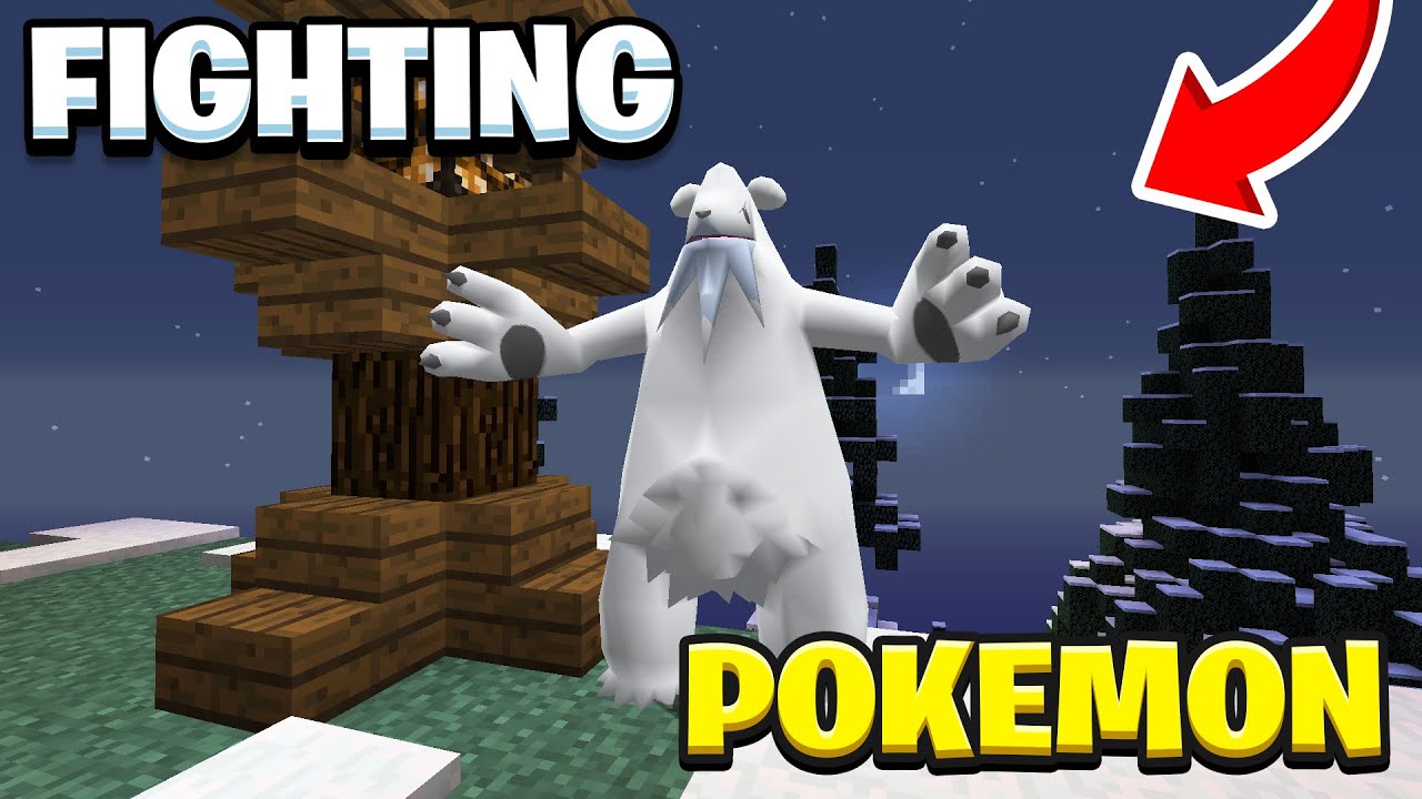 Fighting TONS Of Pokemon On Minecraft Pixelmon...