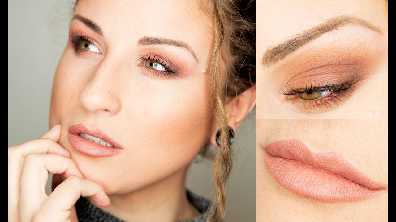 TUTORIAL: Ahumado de ojos en tonos TERRACOTA (rojo, marrón y naranja) labios NUDE smokey eyes