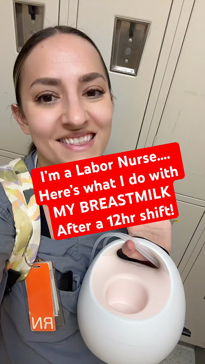 What I do with my breastmilk after a 12hr shift!