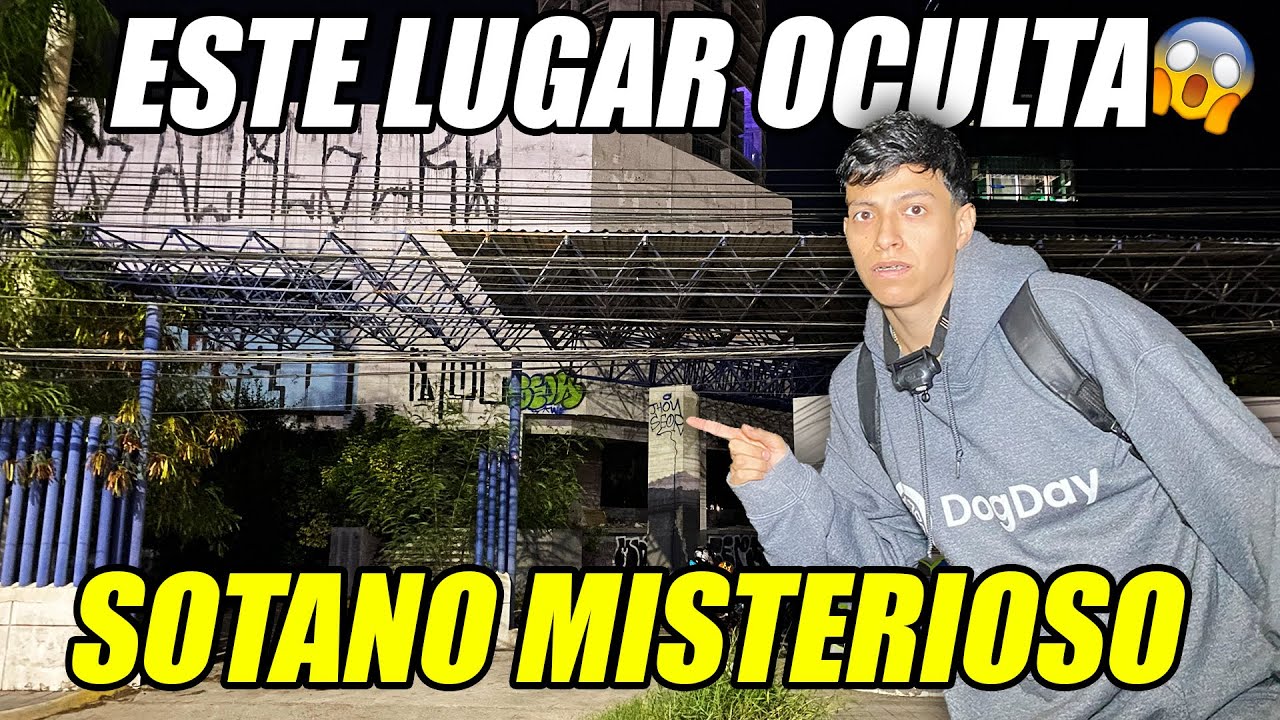 ENTRE a un edificio EMBRUJADO a las 3am y encontramos un SOTANO SECRETO 😱 GsusRod