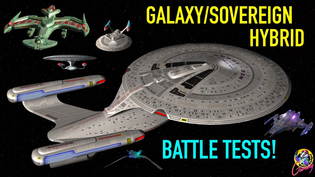 The Next Galaxy Class? Mnemosyne USS Titan - Battle Tests - Star Trek Starship Battles