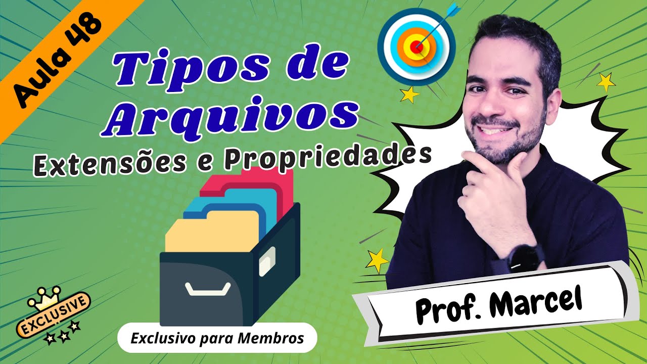 entendendo o arquivo Images High Quality Grahic Aula 48 - Principais Tipos de Arquivos e Extensões - YouTube
