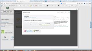 Inputting accounts into Yodlee
