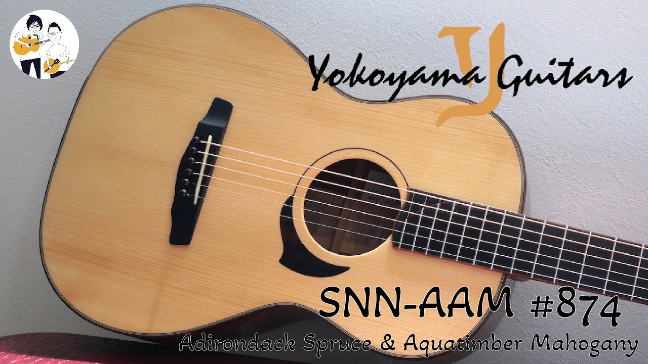 Yokoyama Guitars SNN-AAM #874 / Adirondack Spruce & Aquatimber